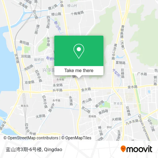 蓝山湾3期-6号楼 map