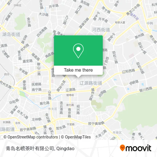 青岛名崂茶叶有限公司 map