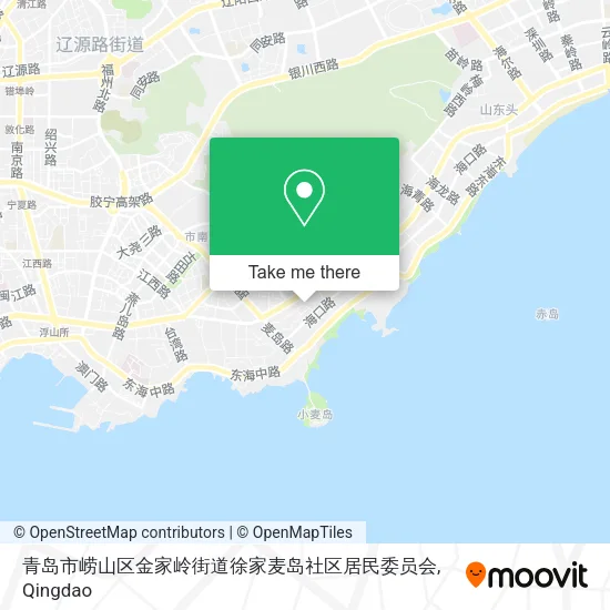 青岛市崂山区金家岭街道徐家麦岛社区居民委员会 map