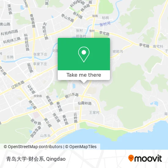 青岛大学-财会系 map