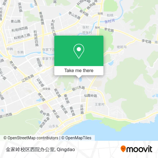 金家岭校区西院办公室 map