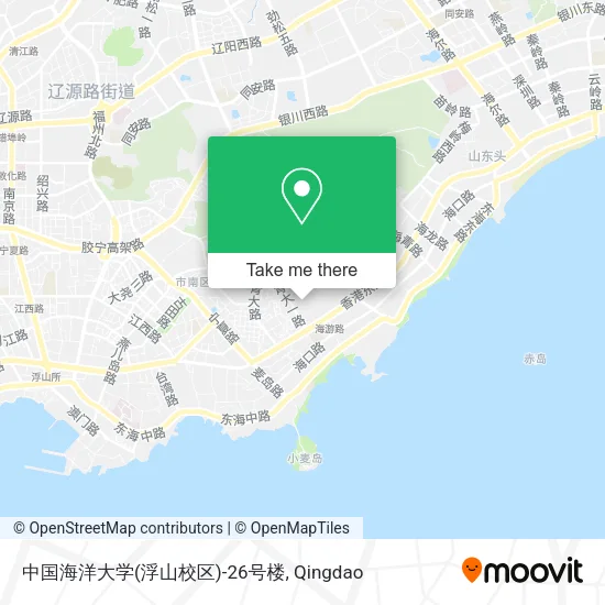 中国海洋大学(浮山校区)-26号楼 map