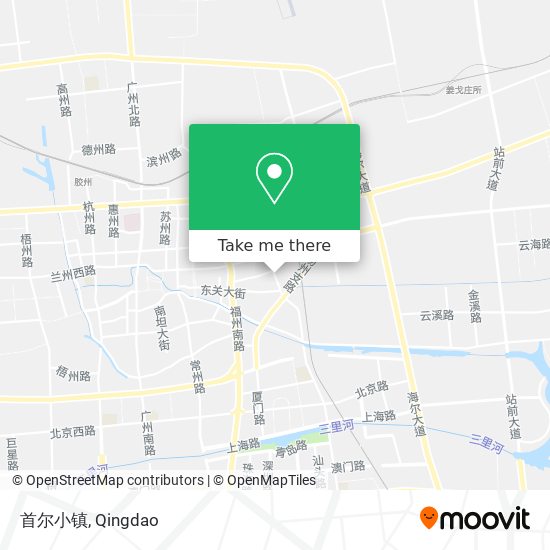 首尔小镇 map