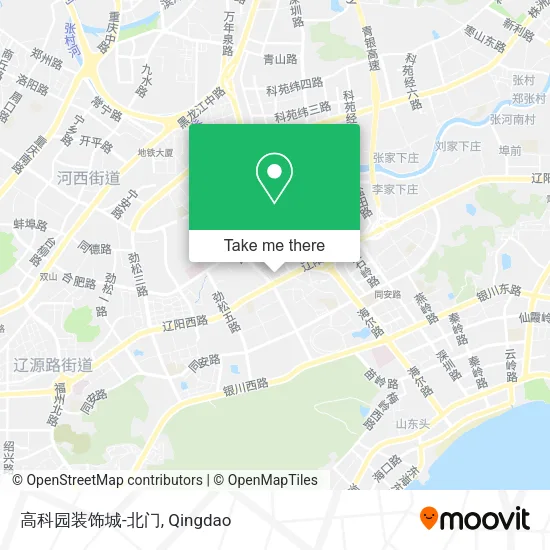 高科园装饰城-北门 map