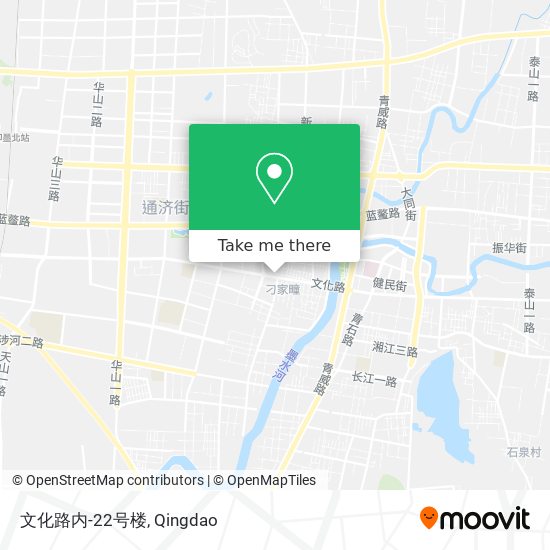 文化路内-22号楼 map