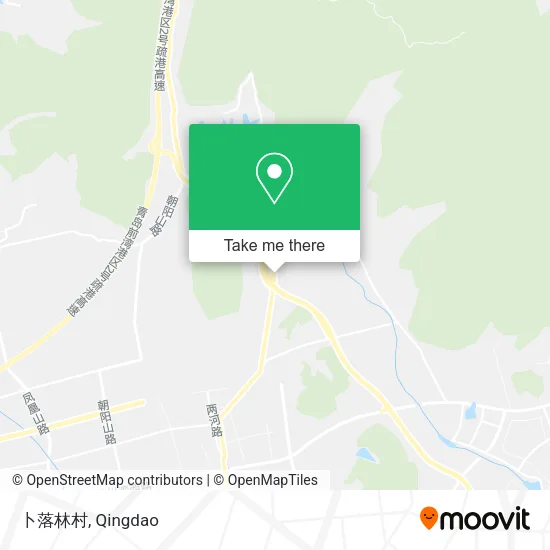 卜落林村 map