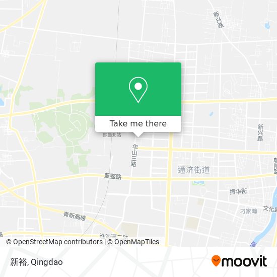 新裕 map