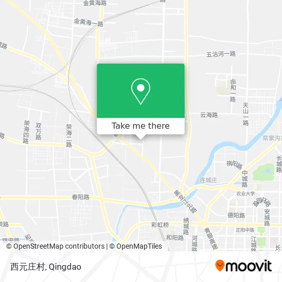 西元庄村 map