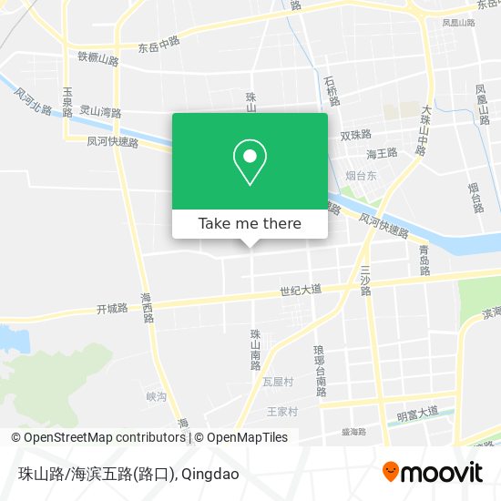 珠山路/海滨五路(路口) map