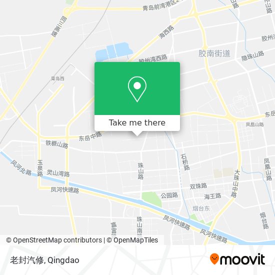 老封汽修 map