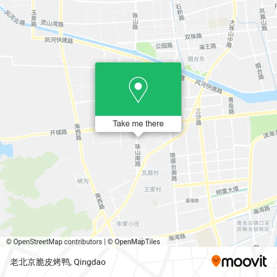 老北京脆皮烤鸭 map