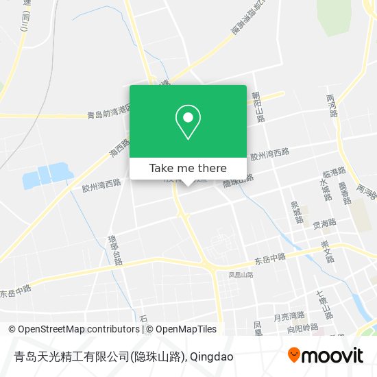 青岛天光精工有限公司(隐珠山路) map