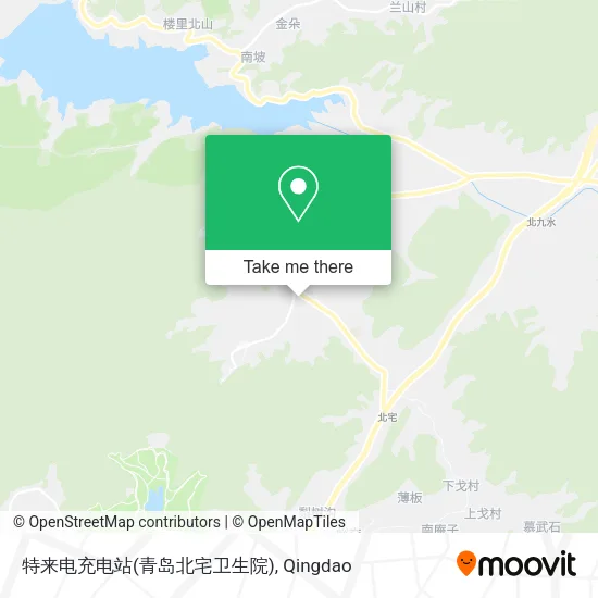 特来电充电站(青岛北宅卫生院) map