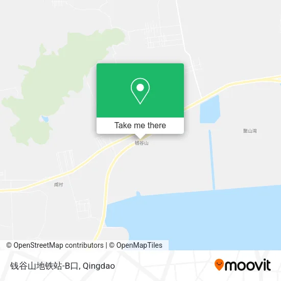 钱谷山地铁站-B口 map