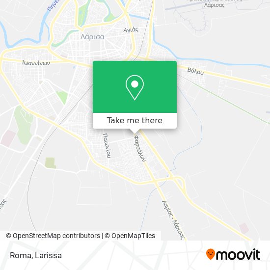 Roma map