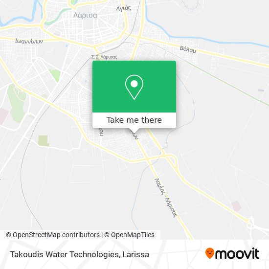 Takoudis Water Technologies map