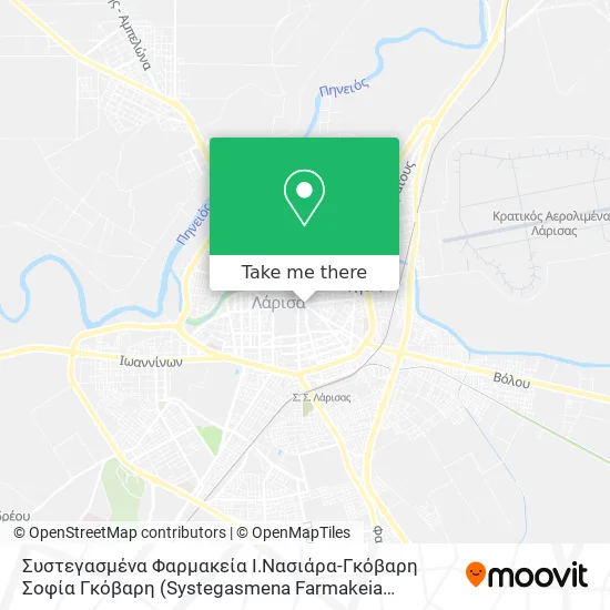 Συστεγασμένα Φαρμακεία Ι.Νασιάρα-Γκόβαρη Σοφία Γκόβαρη map