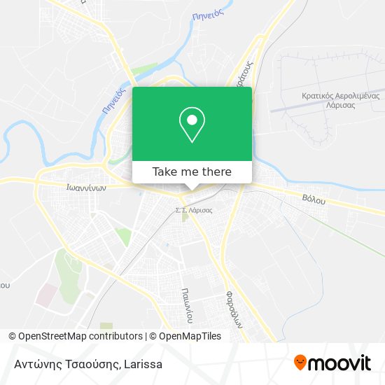 Αντώνης Τσαούσης map