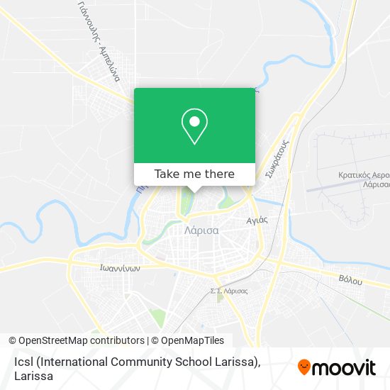 Icsl (International Community School Larissa) map