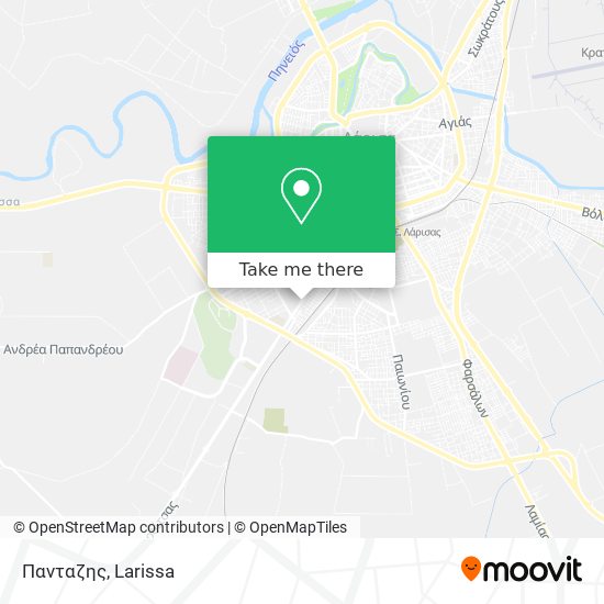 Πανταζης map