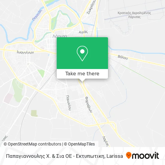 Παπαγιαννουλης Χ. & Σια ΟΕ - Εκτυπωτικη map