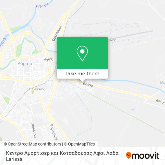 Κεντρο Αμορτισερ και Κοτσαδουρας Αφοι Λαδα map