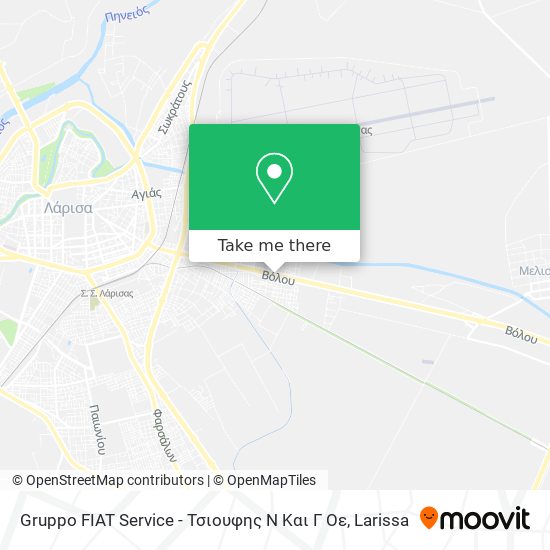 Gruppo FIAT Service - Τσιουφης Ν Και Γ Οε map