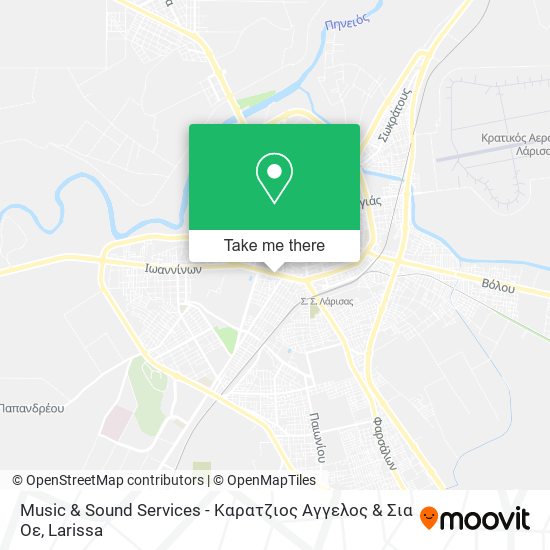 Music & Sound Services - Καρατζιος Αγγελος & Σια Οε map