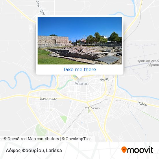 Λόφος Φρουρίου map