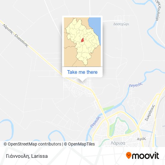 Γιάννουλη map