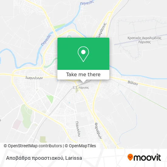 Αποβάθρα προαστιακού map