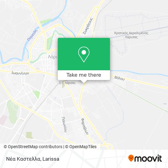 Νέα Καστελλα map