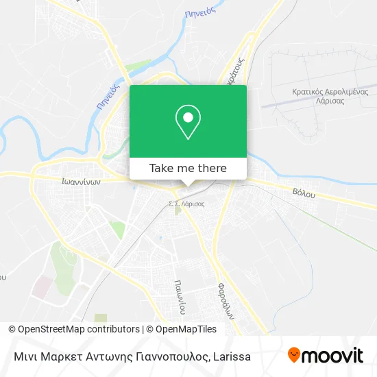 Μινι Μαρκετ Αντωνης Γιαννοπουλος map