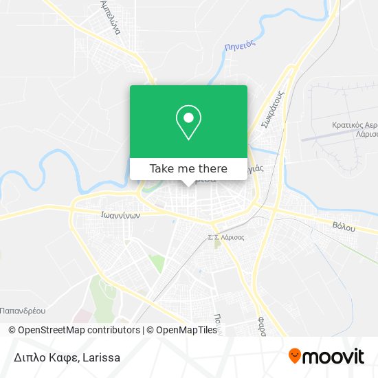 Διπλο Καφε map