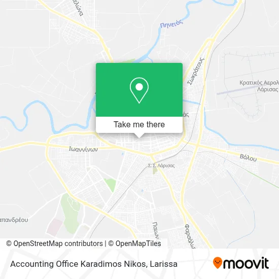 Accounting Office Karadimos Nikos map
