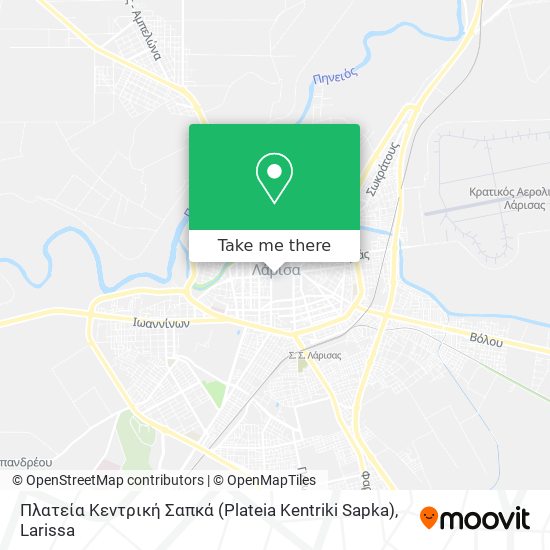 Πλατεία Κεντρική Σαπκά (Plateia Kentriki Sapka) map