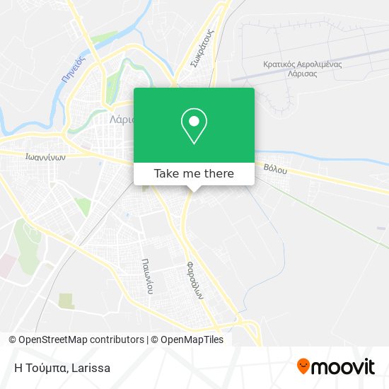 Η Τούμπα map