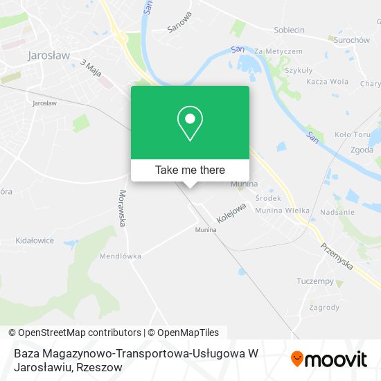 Baza Magazynowo-Transportowa-Usługowa W Jarosławiu map