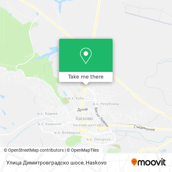 Улица Димитровградско шосе map