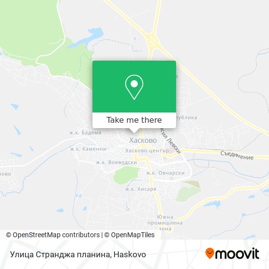 Улица Странджа планина map