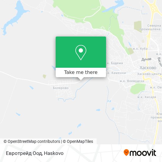 Евротрейд Оод map