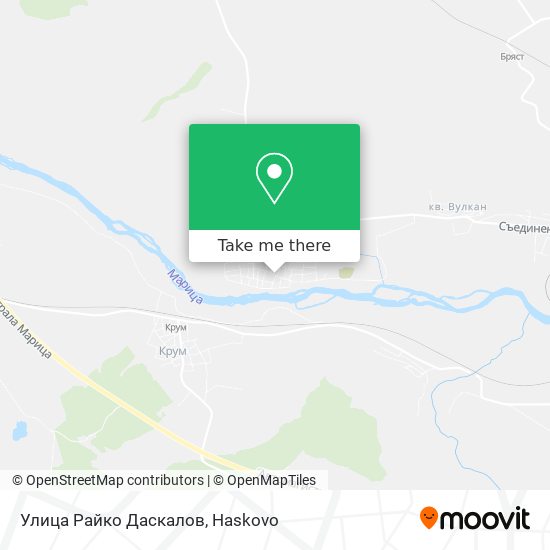 Улица Райко Даскалов map
