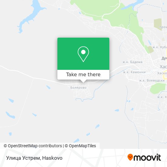 Улица Устрем map