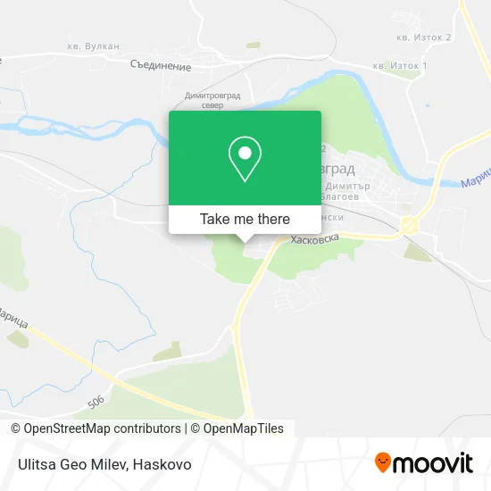 Карта Ulitsa Geo Milev