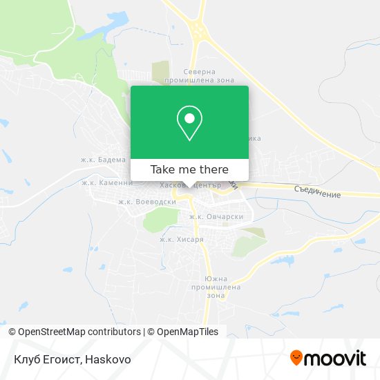 Клуб Егоист map