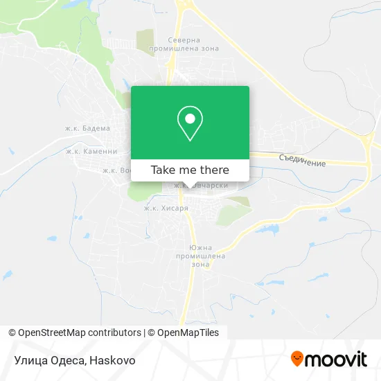 Карта Улица Одеса