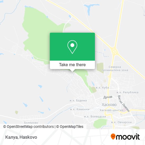 Калуа map