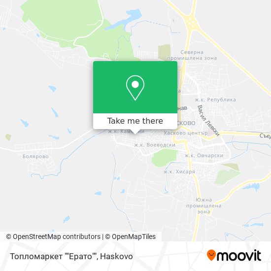 Топломаркет ""Ерато"" map