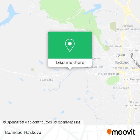 Валперс map