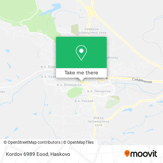 Карта Kordov 6989 Eood